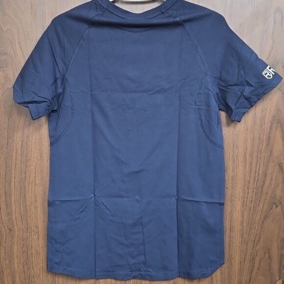 RISE Size M Navy Performance T-Shirt - Picture 4 of 8